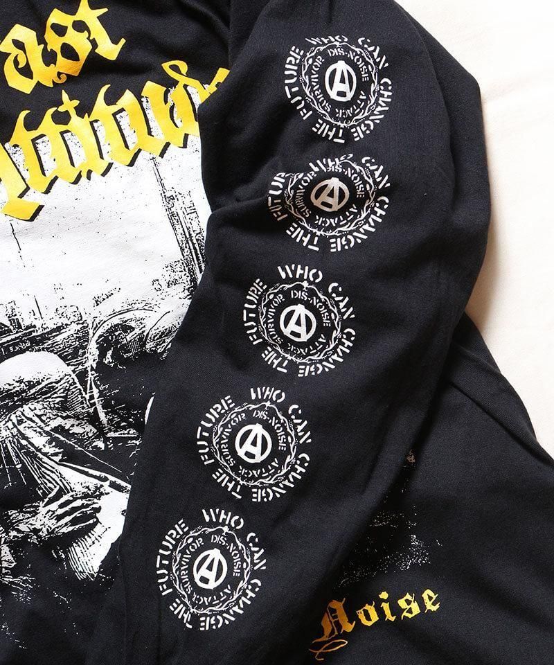 Official Artist Goods / ХTʤ CONTRAST ATTITUDE / DISCHARGE YOUR NOISE Long Sleeve T-shirt (L~XL)ʲ1