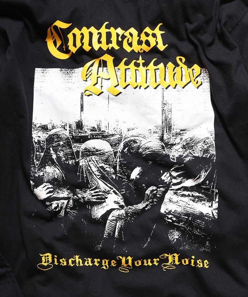 Official Artist Goods / ХTʤ CONTRAST ATTITUDE / DISCHARGE YOUR NOISE Long Sleeve T-shirt (L~XL)ʲ3