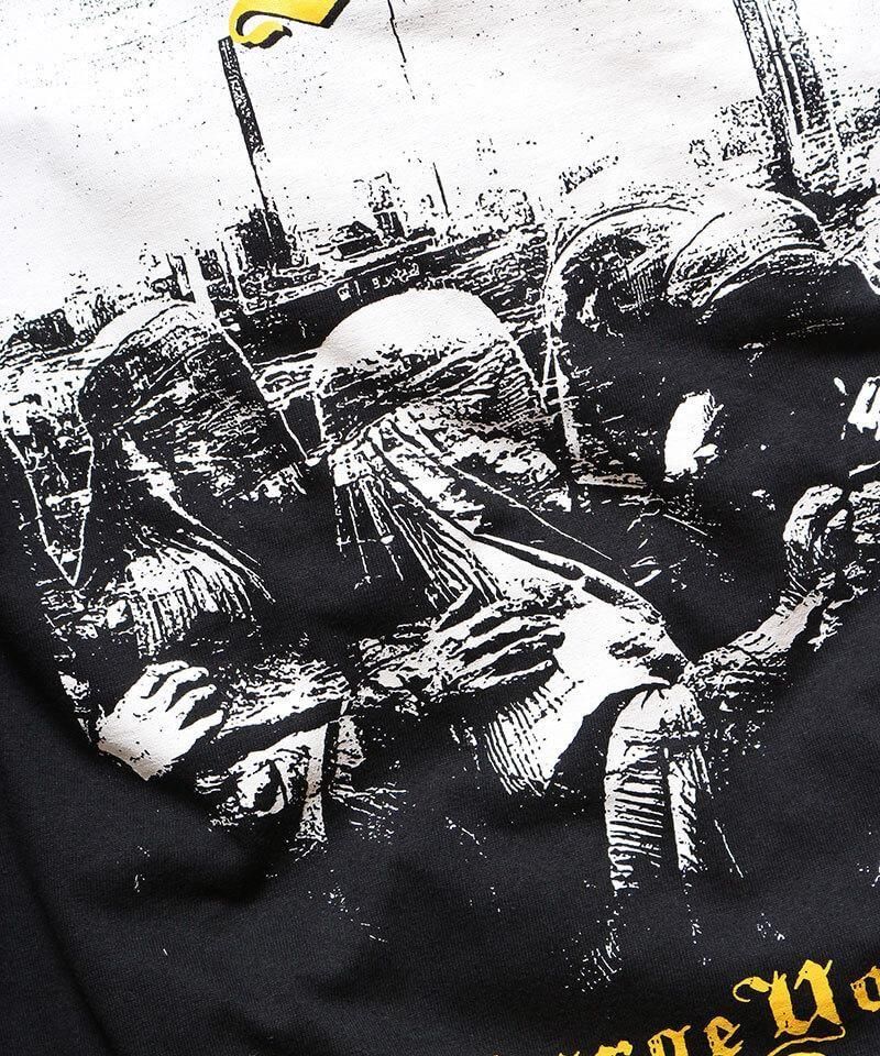 Official Artist Goods / ХTʤ CONTRAST ATTITUDE / DISCHARGE YOUR NOISE Long Sleeve T-shirt (L~XL)ʲ5