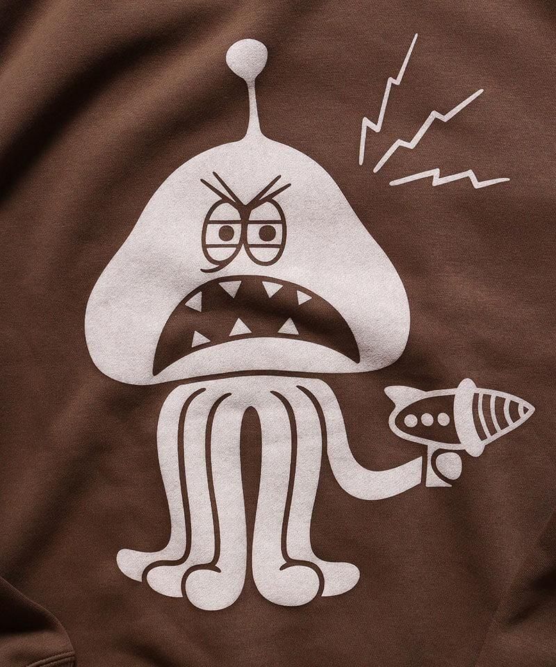 OTHER BRAND / ¾֥ Canary / ʥ꡼MARTIAN JOHNNY CREW NECK SWEAT (DARK BROWN)ʲ1