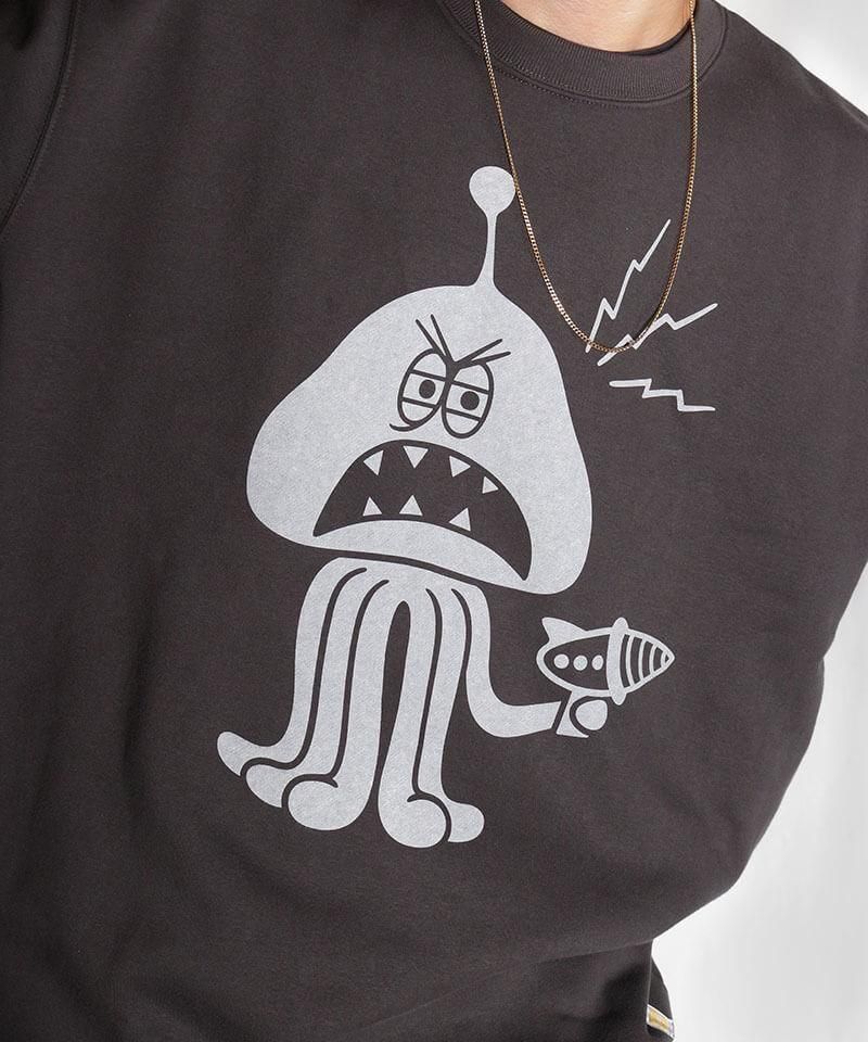OTHER BRAND / ¾֥ Canary / ʥ꡼MARTIAN JOHNNY CREW NECK SWEAT (SUMIKURO)ʲ12