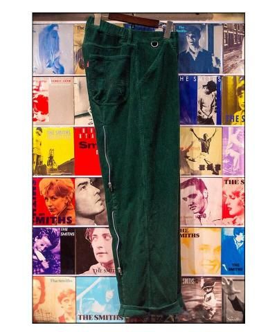 RALEIGH / ꡼RED MOTEL / åɥ⡼ƥ / A.K.A.  CORDUROY BONDAGE TROUSERS (Wide TaperedDEEP GREEN)