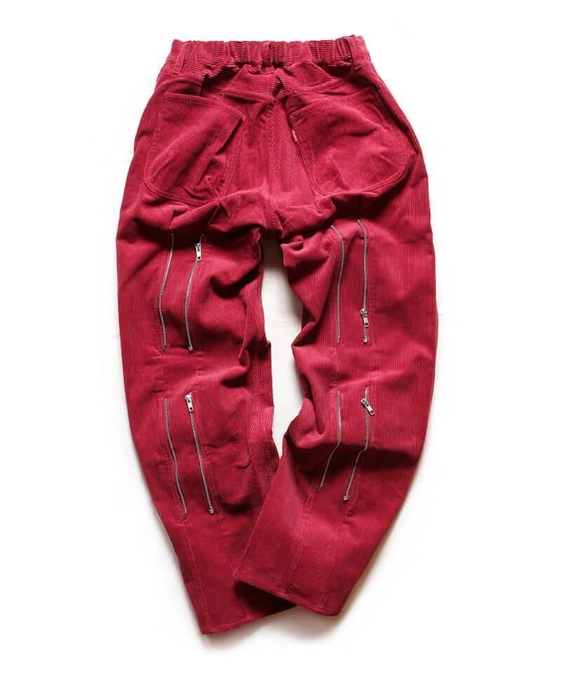 RALEIGH / ꡼RED MOTEL / åɥ⡼ƥ  A.K.A.  CORDUROY BONDAGE TROUSERS (Wide TaperedBURGUNDY)ʲ