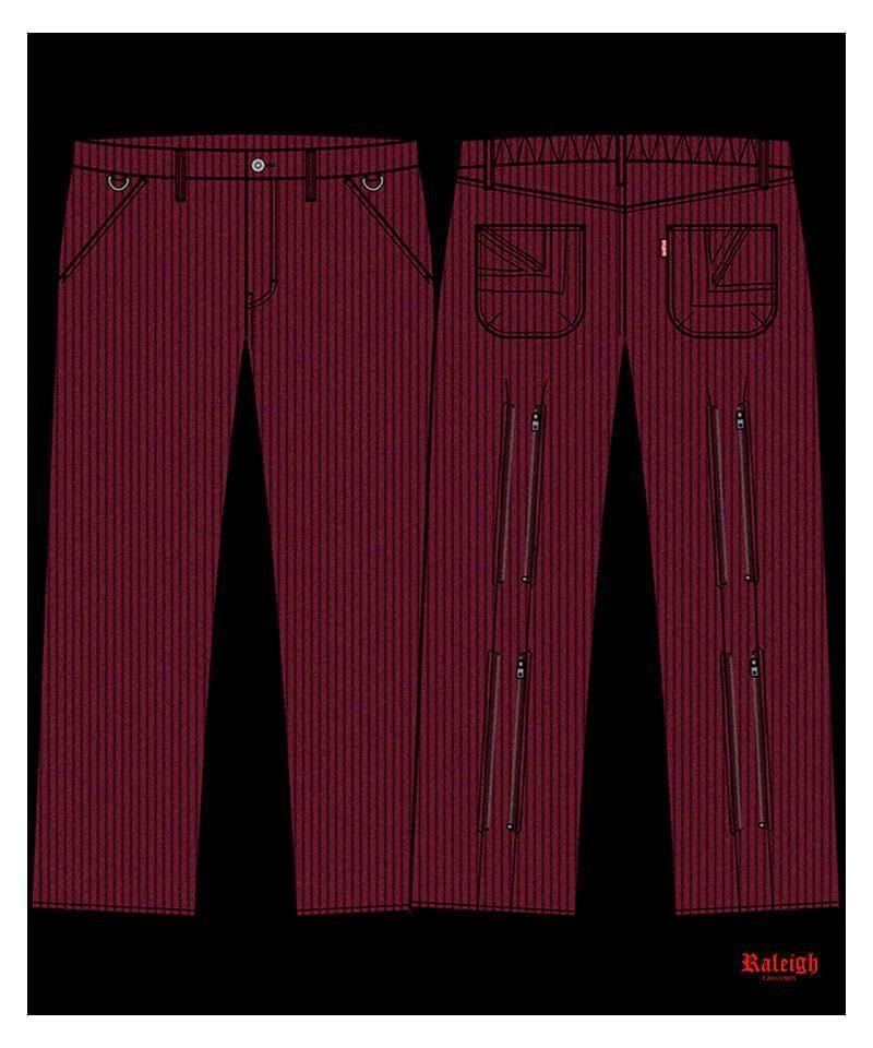 RALEIGH / ꡼RED MOTEL / åɥ⡼ƥ áA.K.A.  CORDUROY BONDAGE TROUSERS (Wide TaperedBURGUNDY)ʲ18