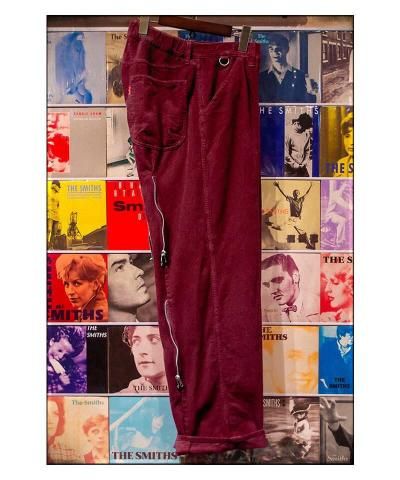 RALEIGH / ꡼RED MOTEL / åɥ⡼ƥ / A.K.A.  CORDUROY BONDAGE TROUSERS (Wide TaperedBURGUNDY)