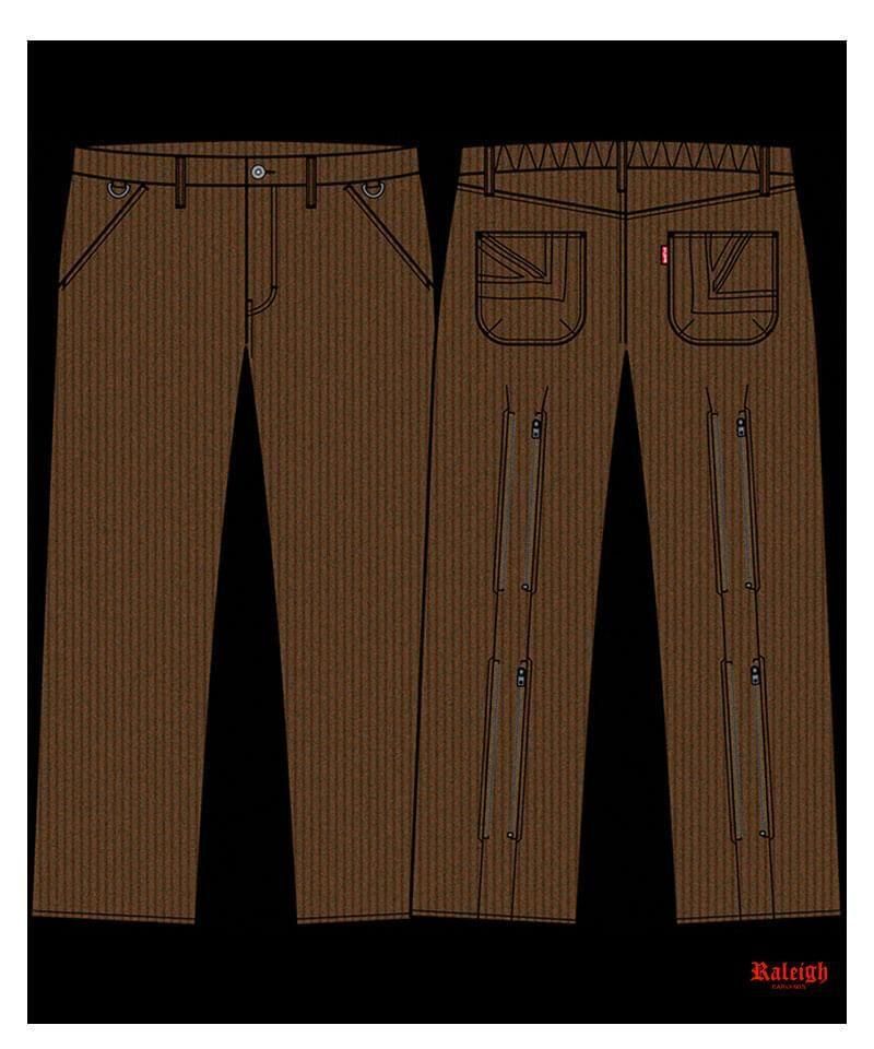 RALEIGH / ꡼RED MOTEL / åɥ⡼ƥ áA.K.A.  CORDUROY BONDAGE TROUSERS (Wide TaperedCAMEL)ʲ1