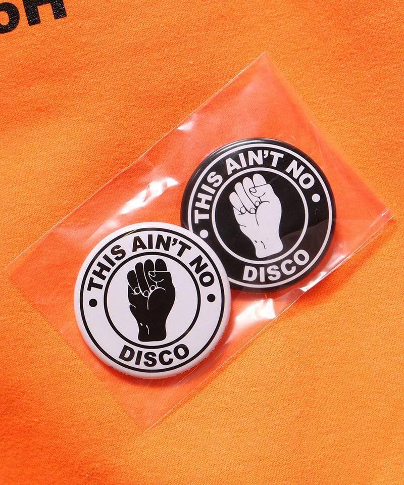 RALEIGH / ꡼RED MOTEL / åɥ⡼ƥ áThis Aint No Disco C/N SWEAT + 44mm BUTTON BADGE SET (ORANGE)ʲ3