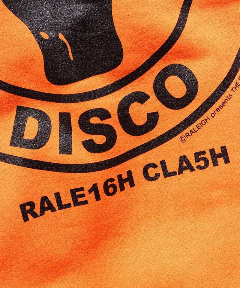 RALEIGH / ꡼RED MOTEL / åɥ⡼ƥ áThis Aint No Disco C/N SWEAT + 44mm BUTTON BADGE SET (ORANGE)ʲ7