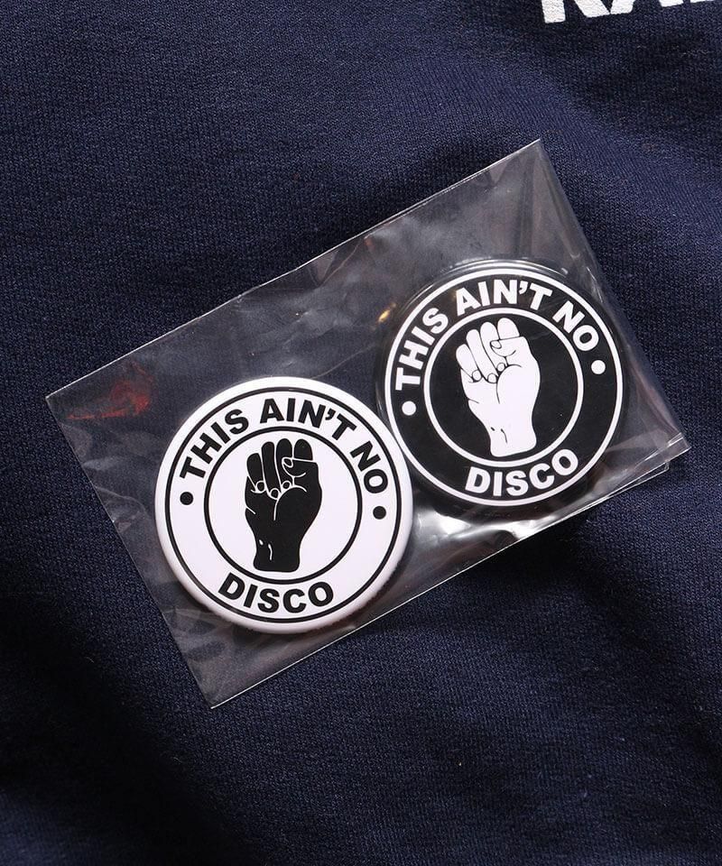 RALEIGH / ꡼RED MOTEL / åɥ⡼ƥ áThis Aint No Disco C/N SWEAT + 44mm BUTTON BADGE SET (NAVY)ʲ1