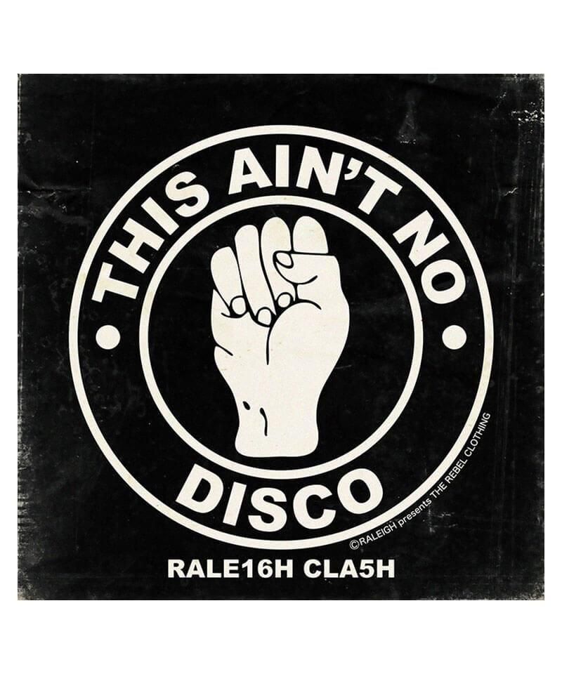 RALEIGH / ꡼RED MOTEL / åɥ⡼ƥ áThis Aint No Disco C/N SWEAT + 44mm BUTTON BADGE SET (NAVY)ʲ2