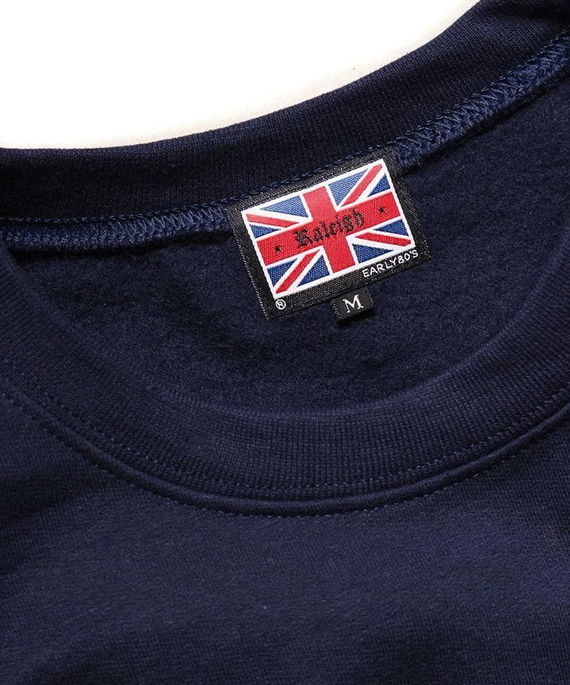 RALEIGH / ꡼RED MOTEL / åɥ⡼ƥ áThis Aint No Disco C/N SWEAT + 44mm BUTTON BADGE SET (NAVY)ʲ2