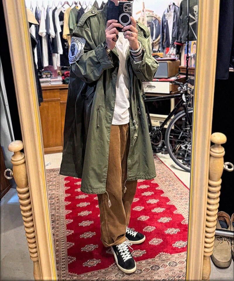 STYLE /   RALEIGH / A.K.A.  CORDUROY BONDAGE TROUSERS (Wide TaperedCAMEL)ʲ
