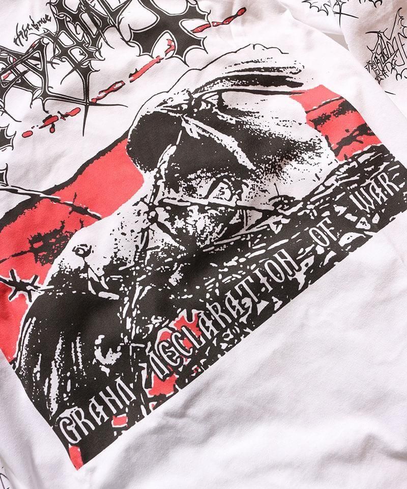 Official Artist Goods / ХTʤ MAHYEM / GRAND DECLARATION OF WAR LONG SLEEVE SHIRTʲ4