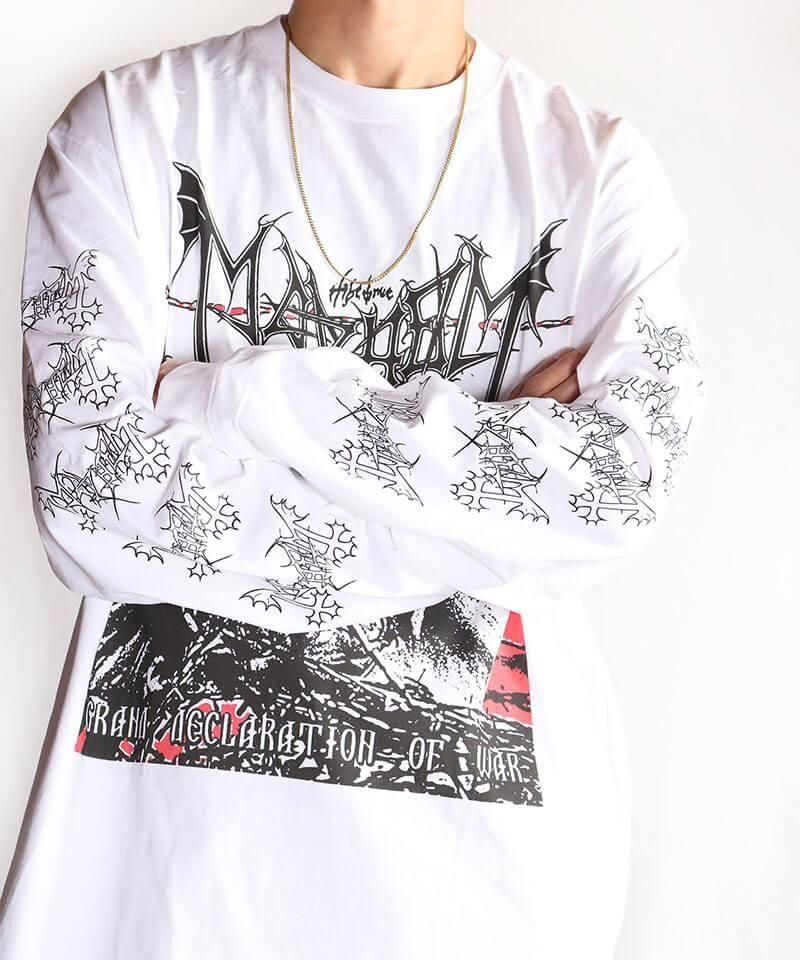Official Artist Goods / ХTʤ MAHYEM / GRAND DECLARATION OF WAR LONG SLEEVE SHIRTʲ8
