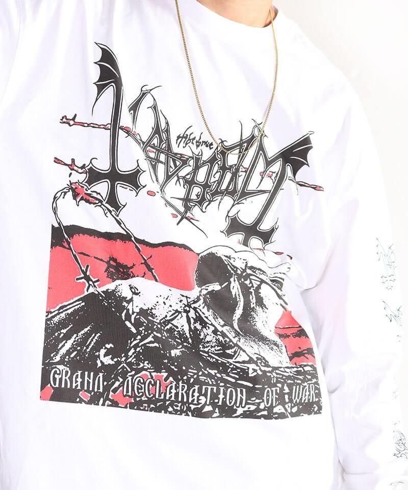 Official Artist Goods / ХTʤ MAHYEM / GRAND DECLARATION OF WAR LONG SLEEVE SHIRTʲ9