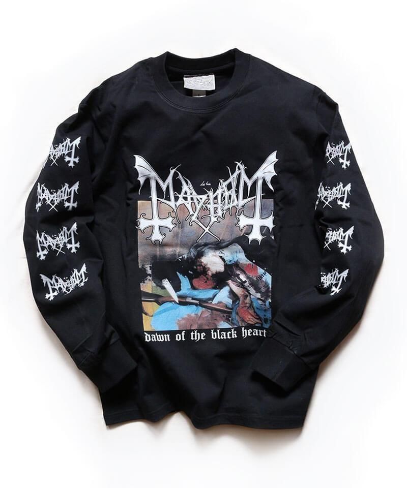 Official Artist Goods / ХTʤ  MAHYEM / DAWN OF THE BLACK HEARTS LONG SLEEVE SHIRTʲ