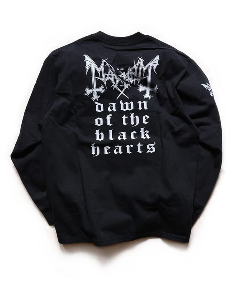 Official Artist Goods / ХTʤ MAHYEM / DAWN OF THE BLACK HEARTS LONG SLEEVE SHIRTʲ1