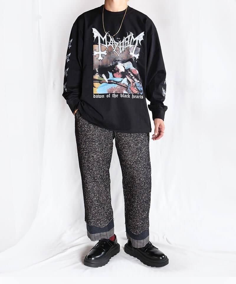 Official Artist Goods / ХTʤ MAHYEM / DAWN OF THE BLACK HEARTS LONG SLEEVE SHIRTʲ12