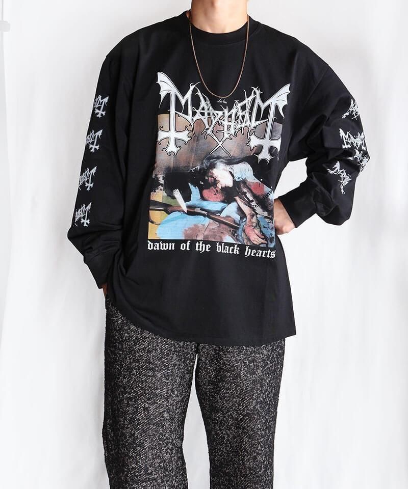 Official Artist Goods / ХTʤ MAHYEM / DAWN OF THE BLACK HEARTS LONG SLEEVE SHIRTʲ14