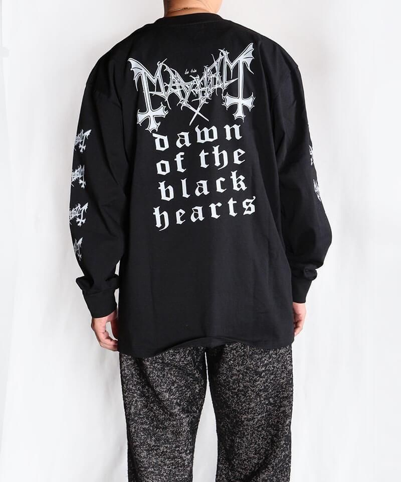 Official Artist Goods / ХTʤ MAHYEM / DAWN OF THE BLACK HEARTS LONG SLEEVE SHIRTʲ15