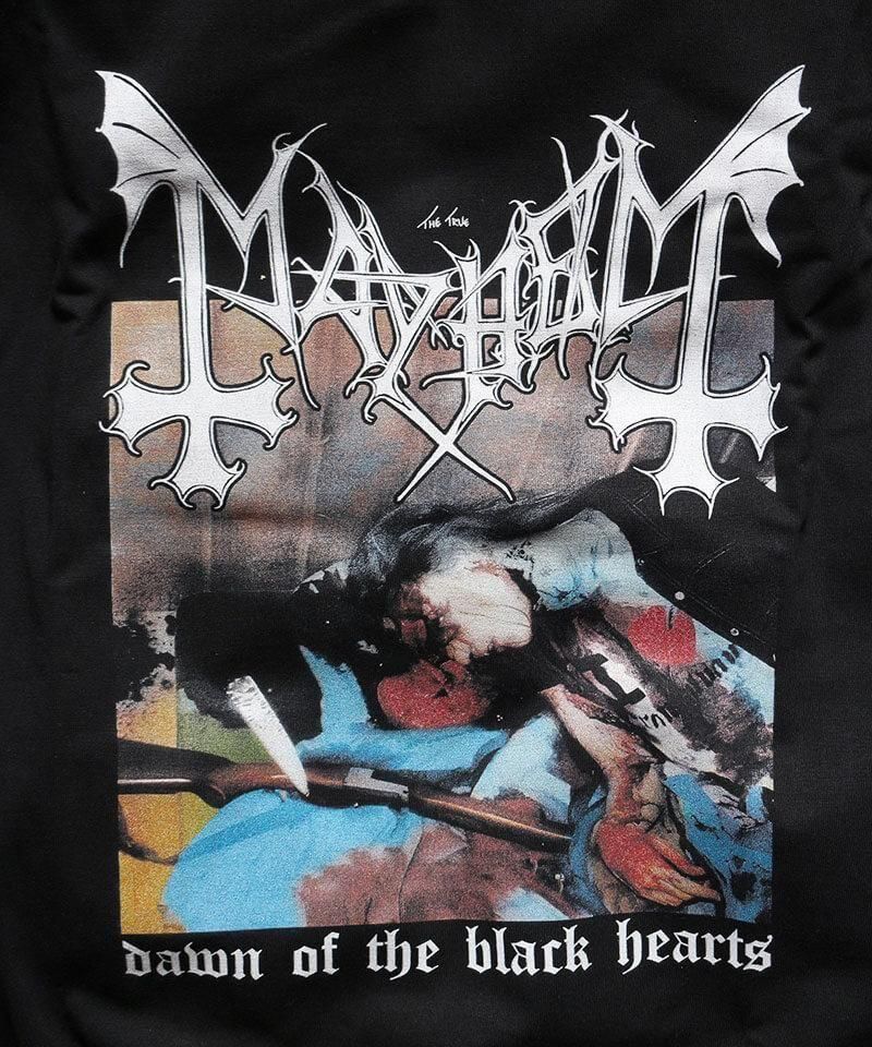 Official Artist Goods / ХTʤ MAHYEM / DAWN OF THE BLACK HEARTS LONG SLEEVE SHIRTʲ2