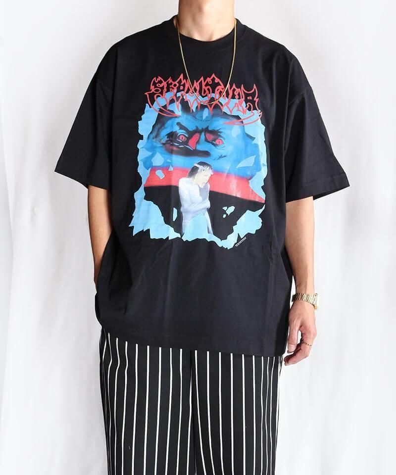 Official Artist Goods / ХTʤ SEPLTURA / SCHIZOPHRENIA T-SHIRT (DROP SHOULDER BODY)ʲ11