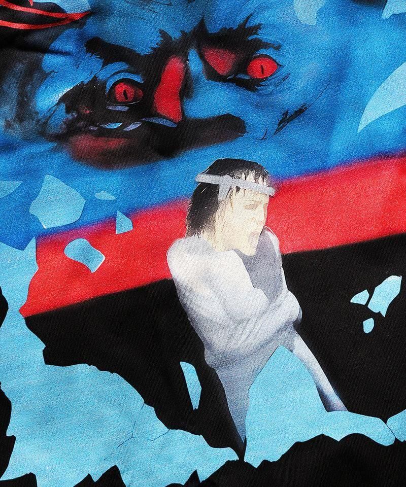 Official Artist Goods / ХTʤ SEPLTURA / SCHIZOPHRENIA T-SHIRT (DROP SHOULDER BODY)ʲ6