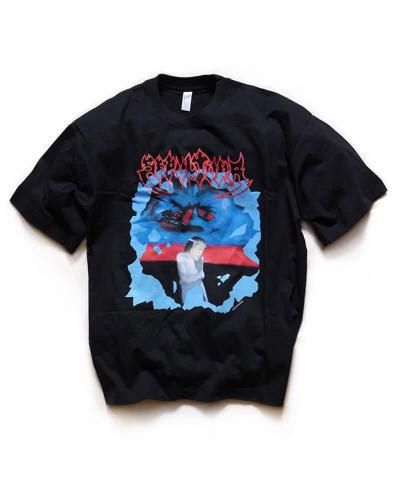 Official Artist Goods / ХTʤ / SEPLTURA / SCHIZOPHRENIA T-SHIRT (DROP SHOULDER BODY)