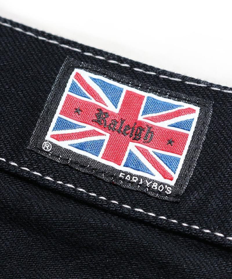 RALEIGH / ꡼RED MOTEL / åɥ⡼ƥ áAll You Need Is Black (Past66 Model) BLACK DENIM TROUSERS (Wide Tapered)ʲ10