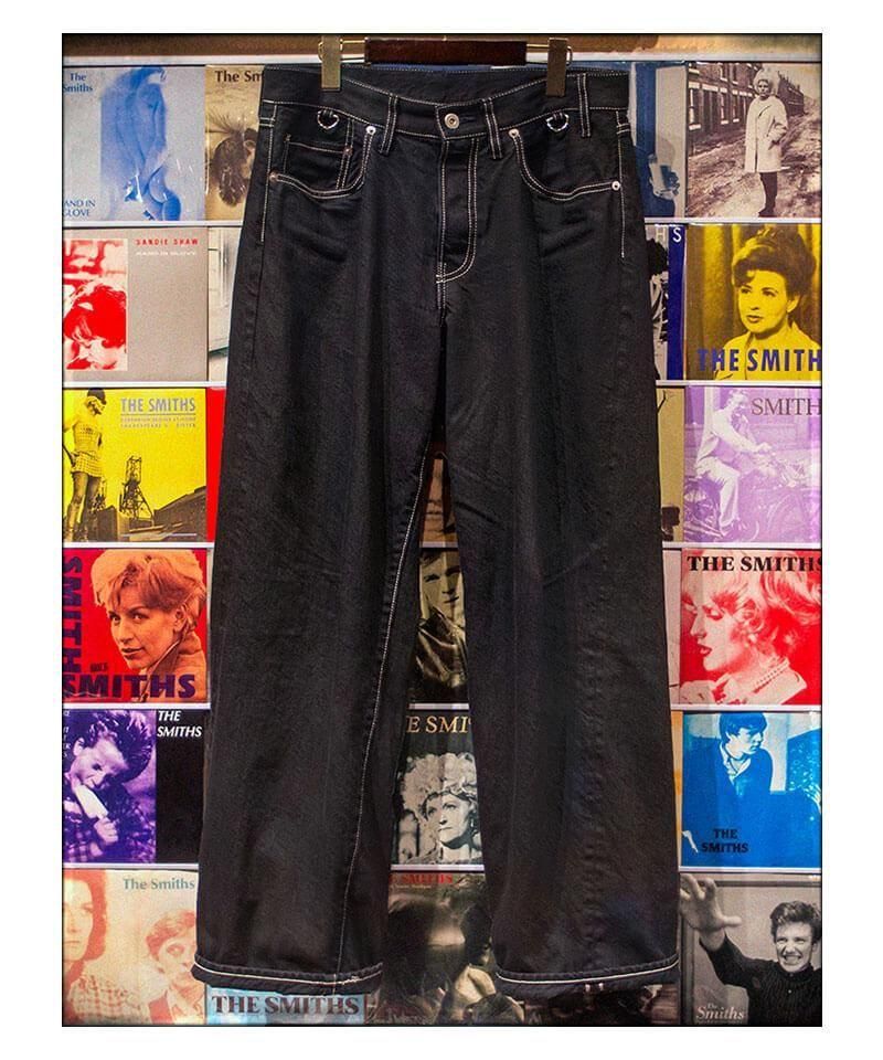 RALEIGH / ꡼RED MOTEL / åɥ⡼ƥ áAll You Need Is Black (Past66 Model) BLACK DENIM TROUSERS (Wide Tapered)ʲ14