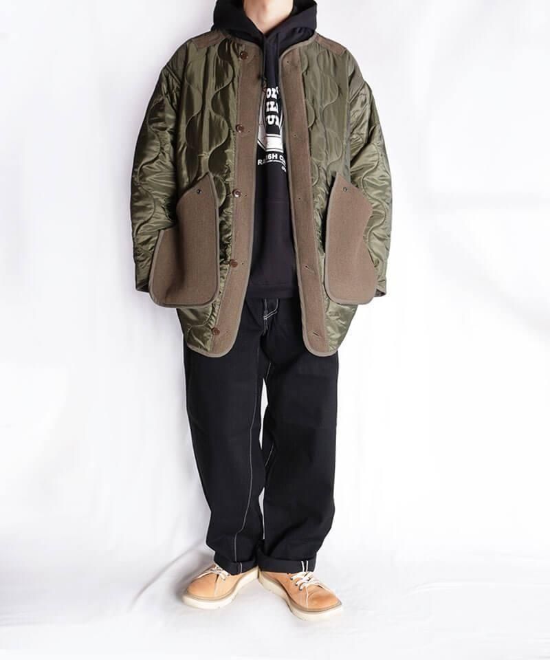 RALEIGH / ��꡼��RED MOTEL / ��åɥ⡼�ƥ�� �á�All You Need Is Black (Past66 Model)�� BLACK DENIM TROUSERS (Wide Tapered)���ʲ���14