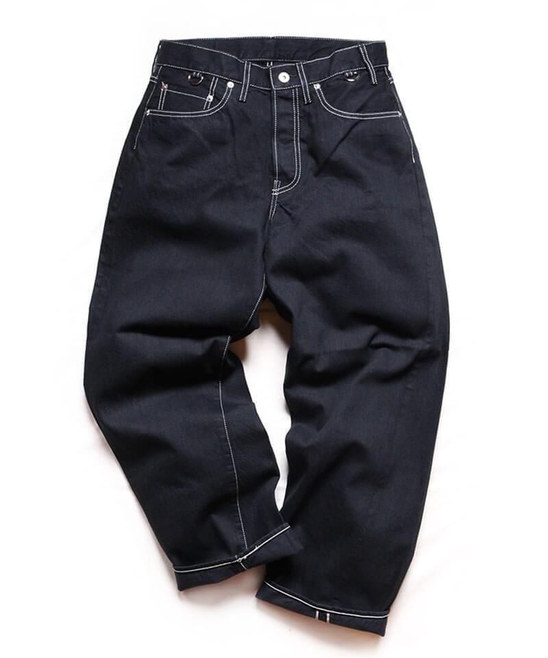 RALEIGH / ꡼RED MOTEL / åɥ⡼ƥ áAll You Need Is Black (Past66 Model) BLACK DENIM TROUSERS (Wide Tapered)ʲ2