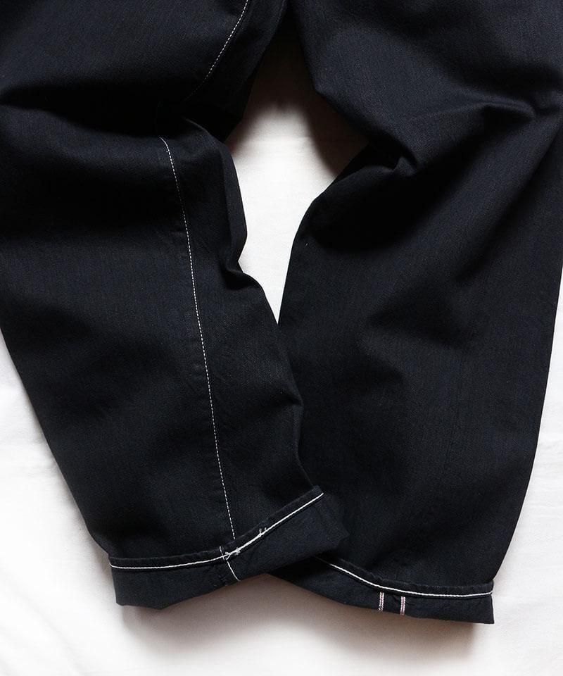 RALEIGH / ꡼RED MOTEL / åɥ⡼ƥ áAll You Need Is Black (Past66 Model) BLACK DENIM TROUSERS (Wide Tapered)ʲ6