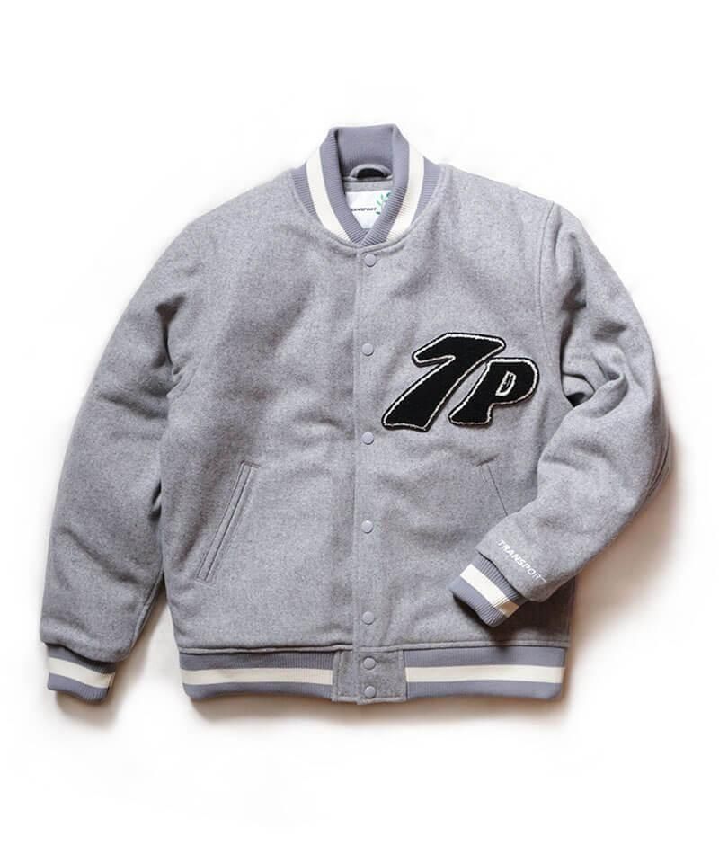 TRANSPORT / ȥ󥹥ݡ  VARSITY JACKET (GRAY)ʲ