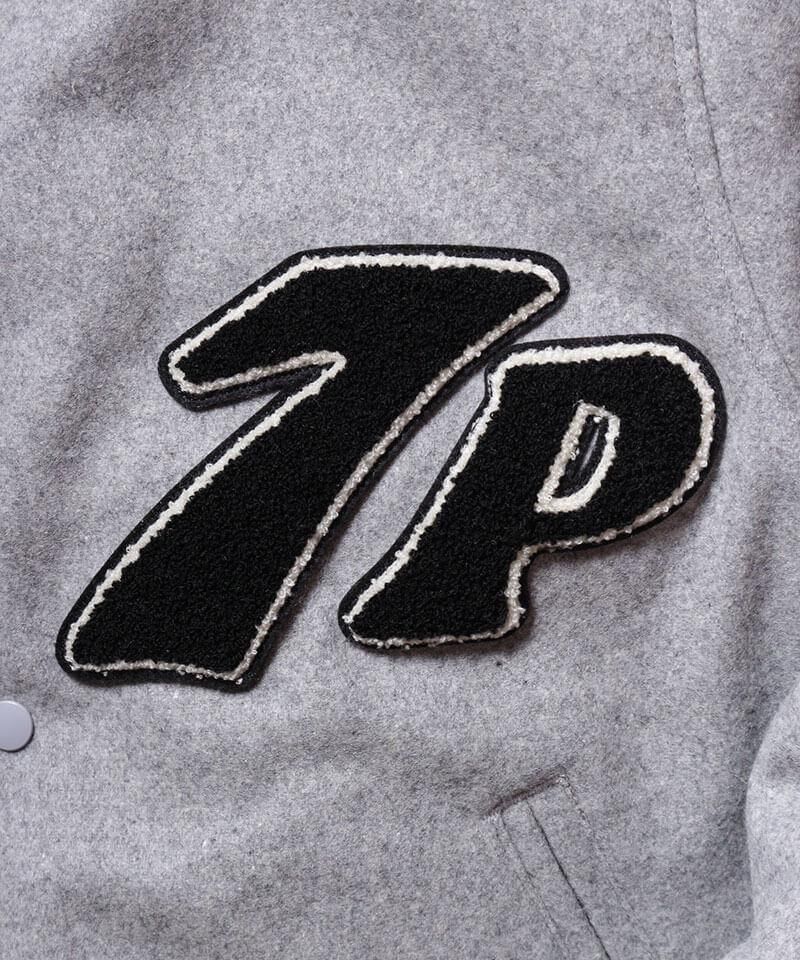 TRANSPORT / ȥ󥹥ݡ VARSITY JACKET (GRAY)ʲ5