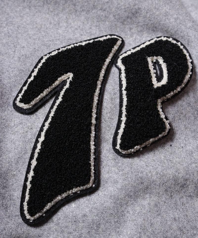 TRANSPORT / ȥ󥹥ݡ VARSITY JACKET (GRAY)ʲ6