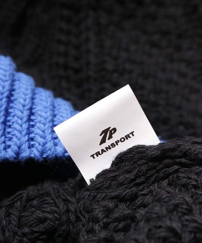 TRANSPORT / トランスポート【 FISHERMAN KNIT (BLACK