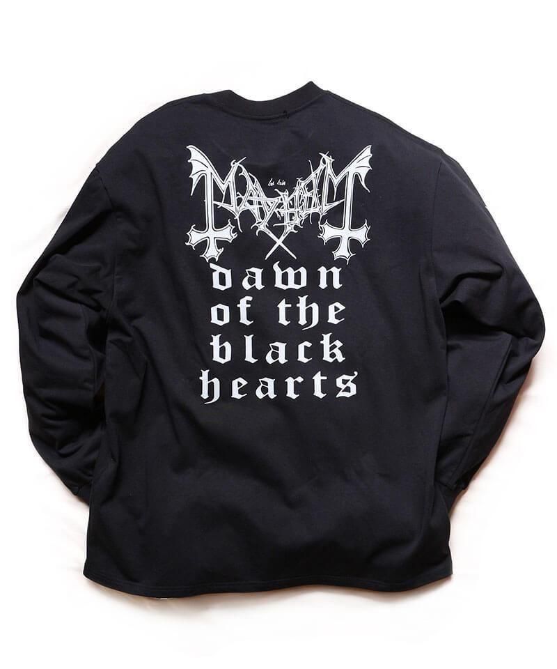 Official Artist Goods / ХTʤ MAHYEM / DAWN OF THE BLACK HEARTS LONG SLEEVE SHIRTʲ1