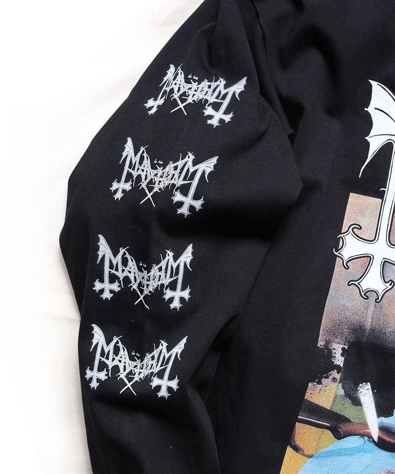 Official Artist Goods / ХTʤ MAHYEM / DAWN OF THE BLACK HEARTS LONG SLEEVE SHIRTʲ2