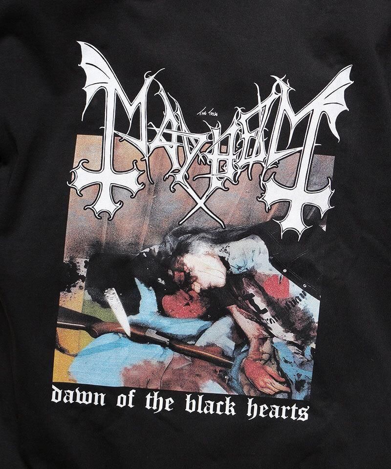Official Artist Goods / ХTʤ MAHYEM / DAWN OF THE BLACK HEARTS LONG SLEEVE SHIRTʲ3