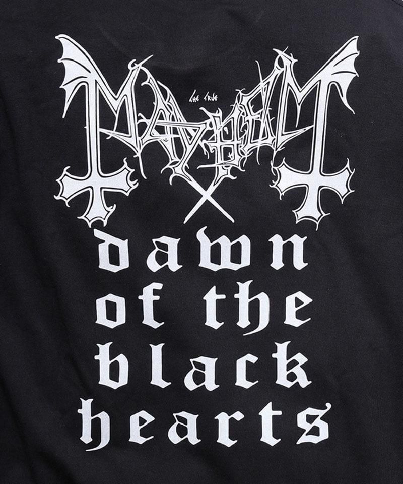 Official Artist Goods / ХTʤ MAHYEM / DAWN OF THE BLACK HEARTS LONG SLEEVE SHIRTʲ4