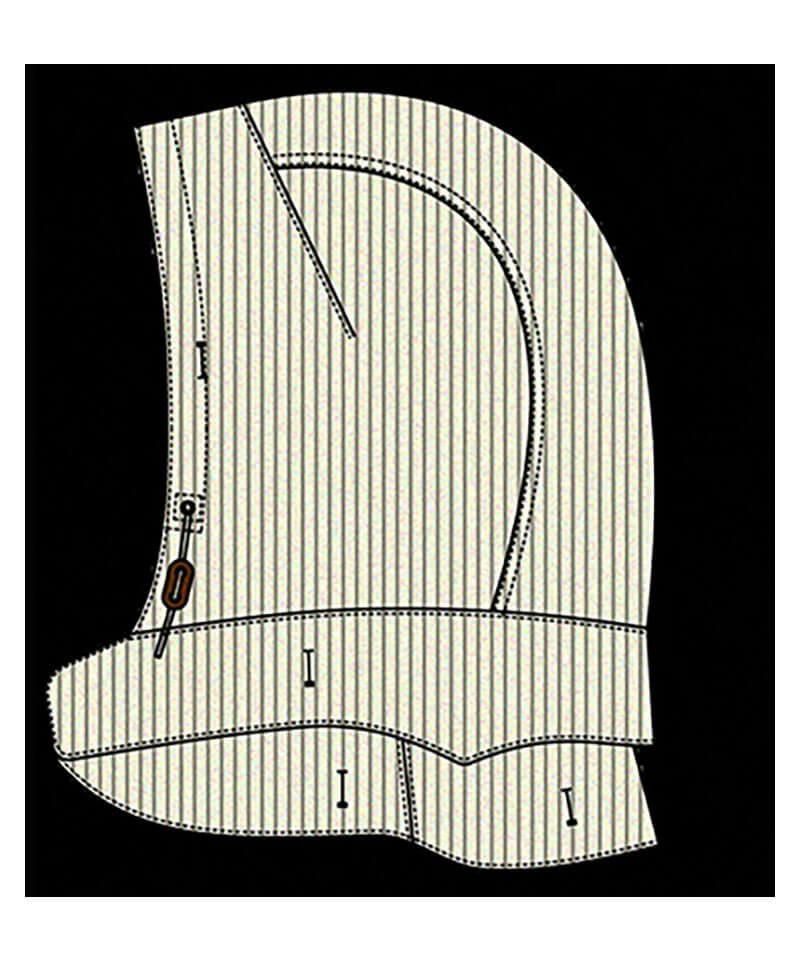 RALEIGH / ꡼RED MOTEL / åɥ⡼ƥ  M51🔄M65 Either Way Works TAKE ME THERE HOOD + We Are The People 57mm BUTTON BAD (IVORY)ʲ