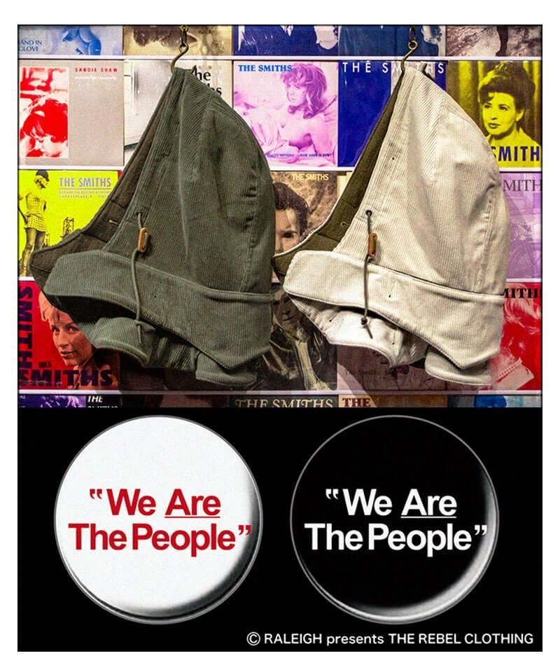 RALEIGH / ꡼RED MOTEL / åɥ⡼ƥ áM51🔄M65 Either Way Works TAKE ME THERE HOOD + We Are The People 57mm BUTTON BAD (IVORY)ʲ1