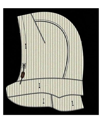 RALEIGH / ꡼RED MOTEL / åɥ⡼ƥ / M51🔄M65 Either Way Works TAKE ME THERE HOOD + We Are The People 57mm BUTTON BAD (IVORY)