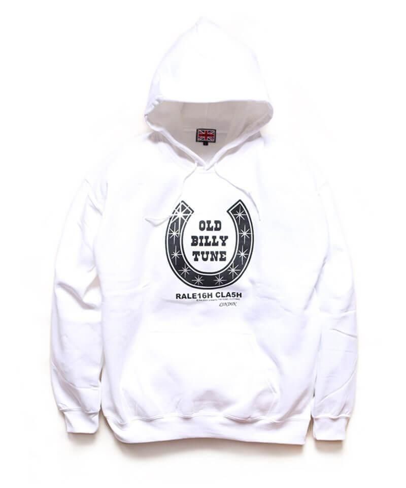 RALEIGH / ꡼RED MOTEL / åɥ⡼ƥ  OLD BILLY TUNE C/N PULL-OVER HOODIE (WHITE)ʲ