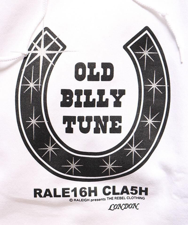 RALEIGH / ꡼RED MOTEL / åɥ⡼ƥ áOLD BILLY TUNE C/N PULL-OVER HOODIE (WHITE)ʲ1
