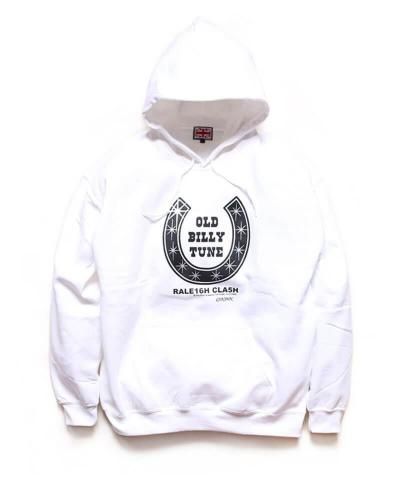 RALEIGH / ꡼RED MOTEL / åɥ⡼ƥ / OLD BILLY TUNE C/N PULL-OVER HOODIE (WHITE)