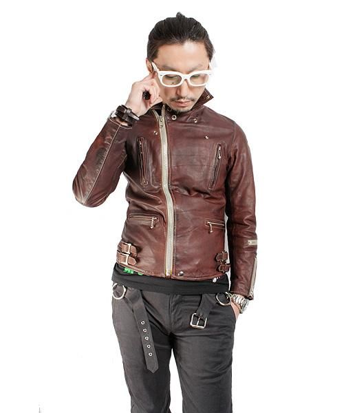 RALEIGH / ꡼RED MOTEL / åɥ⡼ƥ RALEIGH STANDARDSBLACK EYED LEATHER JACKET PROVENVer.ɡʲ3