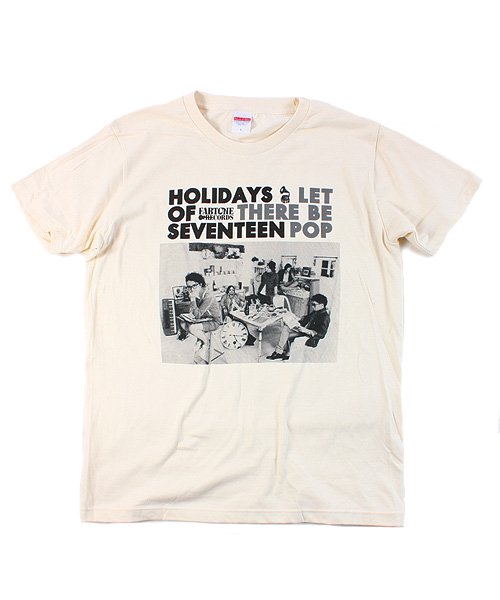Official Artist Goods / バンドTなど ｜ HOLIDAYS OF SEVENTEEN×SIDEMILITIA inc.　 Let There Be Pop T-SHIRTS　商品画像