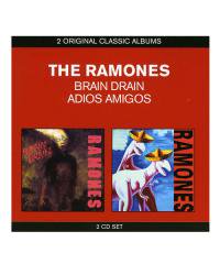 CD / DVD / THE RAMONES / ⡼󥺡BRAIN DRAIN & ADIOS AMIGOS (͢2CD)